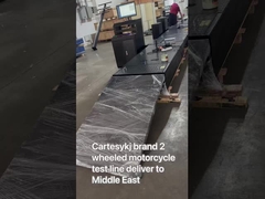 2 पहिया मोटरसाइकिल परीक्षण लाइन रोलर ब्रेक परीक्षक स्पीडोमीटर व्हील अलाइनमेंट व्हील क्लैंप