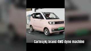 Cartesykj ब्रांड 4WD वाहन चेसिस डायनेमोमीटर हॉर्स पावर मशीन कार डायनो व्हीलबेस समायोज्य