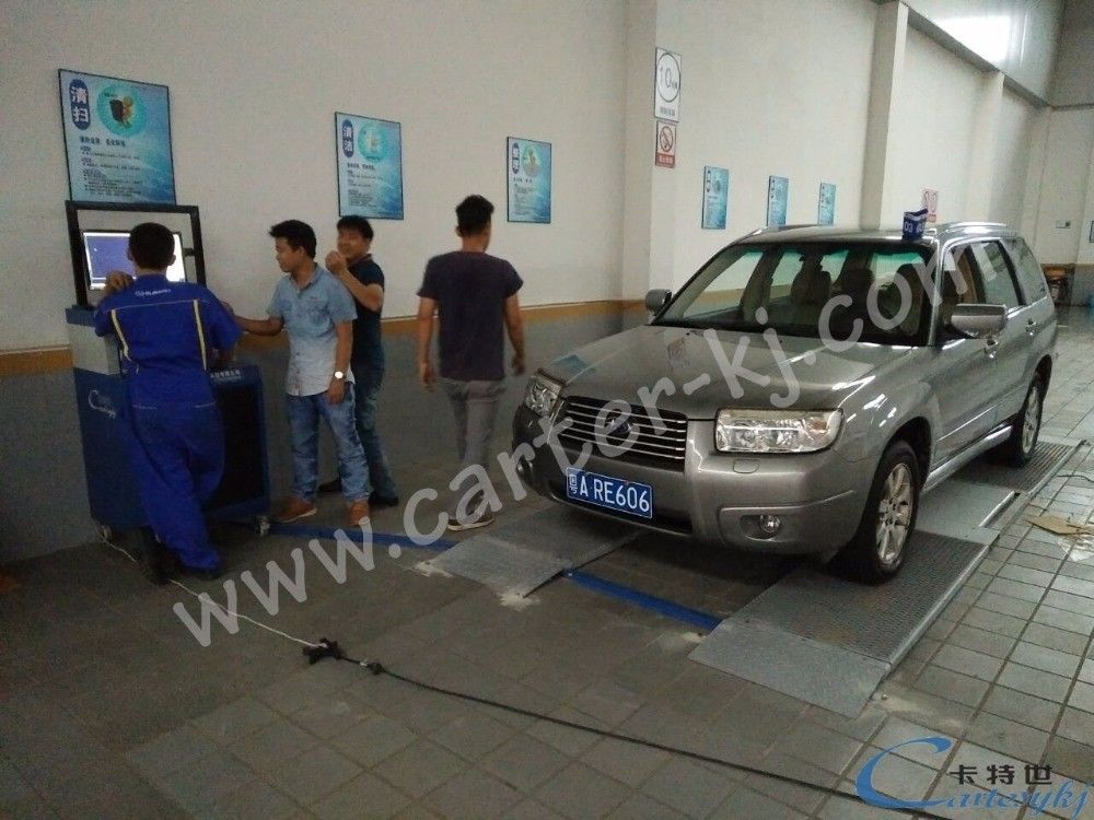 220V वोल्टेज अल्ट्रा फ्लैट प्लेट टेस्ट लाइन कारों के लिए ब्रेक टेस्ट लोड टेस्ट साइडस्लिप