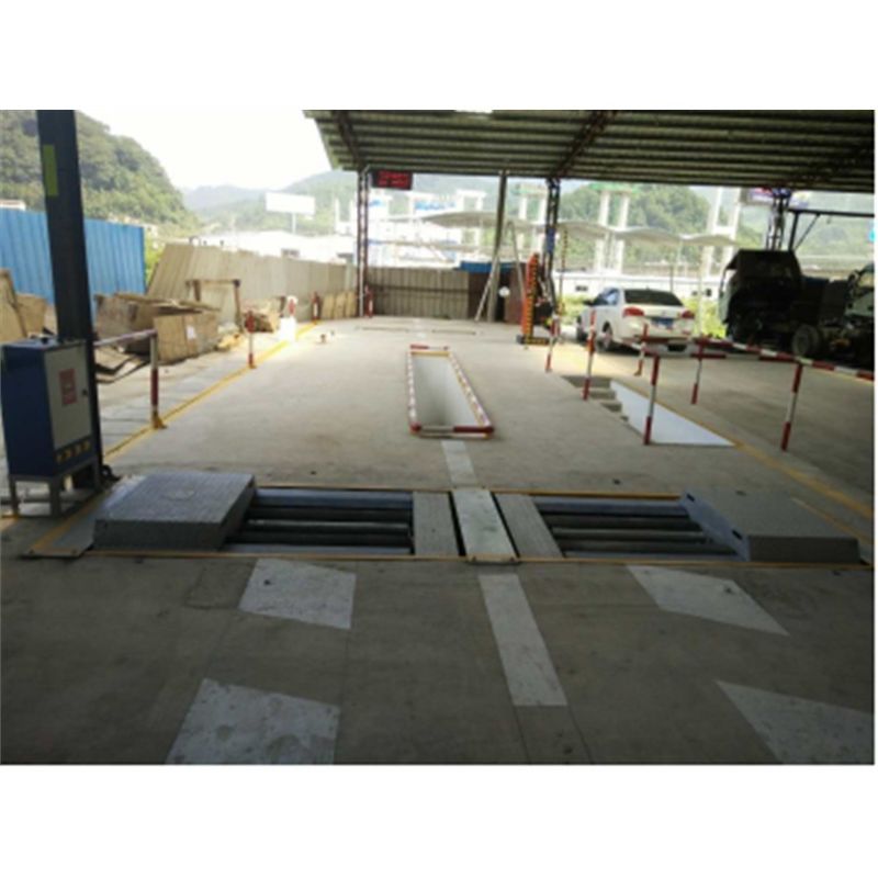 2004-2010 CTFZ-13B 15T ट्रकों और कारों के लिए लोडिंग लिफ्ट के साथ वाहन रोलर ब्रेक परीक्षक