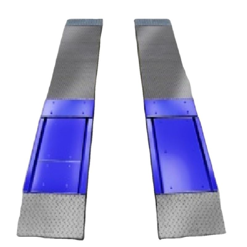 बीएमडब्ल्यू यूरोप कार फिटमेंट 2CTPB-3-3 4T ऑटो वाहन टेस्ट लाइन प्लेट फ्लैट रोड का अनुकरण करने वाला अल्ट्रा फ्लैट प्लेट ब्रेक परीक्षक