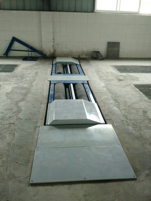 Cartesy ऑटोमोबाइल रोलर ब्रेक परीक्षक बलअक्ष भार के साथ CTFZ-10B 10T वाहन रोलर ब्रेक परीक्षक भारी शुल्क वाहनों के लिए