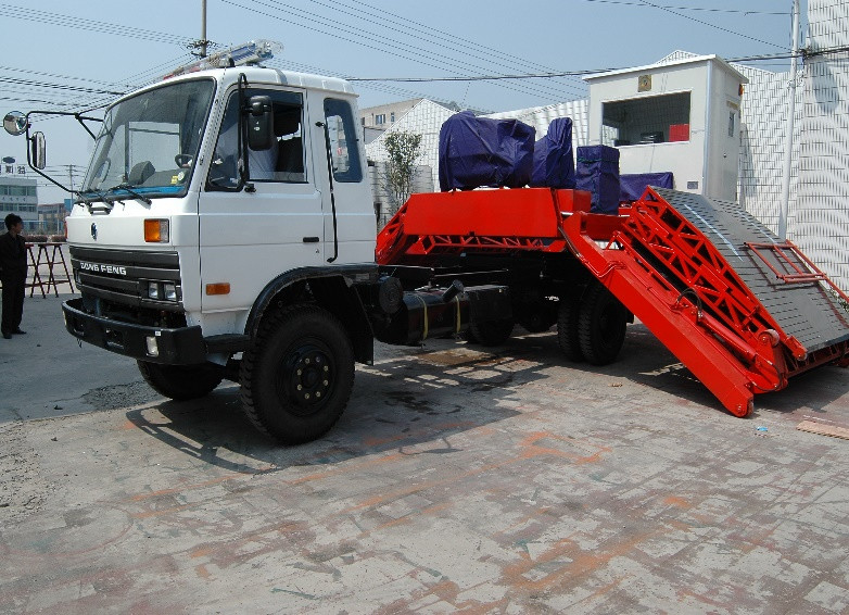 कार्य स्थिति मोबाइल वाहन सुरक्षा परीक्षण लाइन 10000kg भार CTYJ-10 मोबाइल परीक्षण लाइन