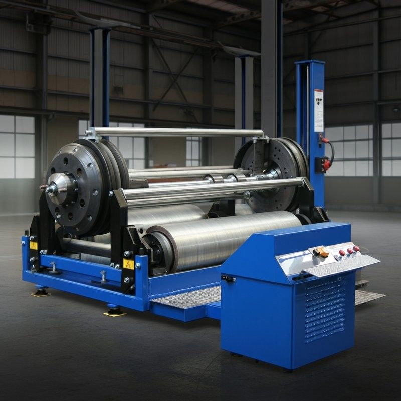 4WD वाहनों के लिए पोर्टेबल मूवेबल ट्रक रोलर ब्रेक परीक्षक, 10T क्षमता वाहन परीक्षण लाइन वाहन निरीक्षण उपकरण