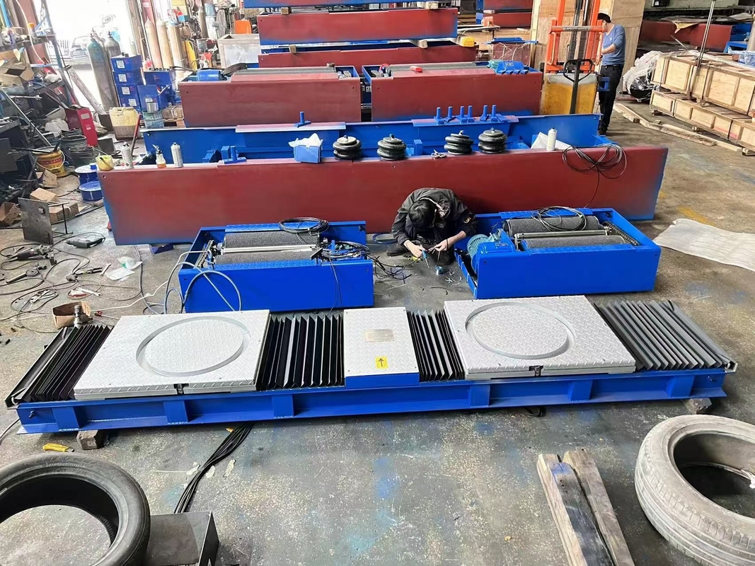 CTZJ-10 ट्रक वाहन स्टीयरिंग कोण लोड परीक्षक टच स्क्रीन के साथ एलसीडी नियंत्रण उपकरण के साथ 10T