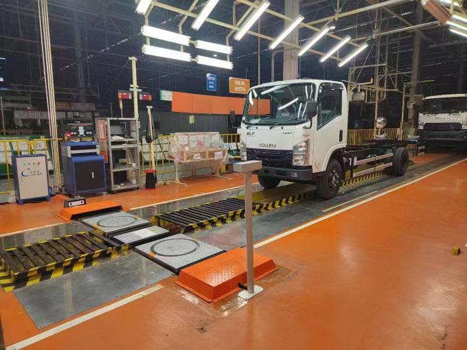 CTZJ - 10 वाहन स्टीयरिंग कोण परीक्षक औद्योगिक नियंत्रण प्रणाली के साथ ट्रकों और कारों के लिए वाहन निरीक्षण उपकरण