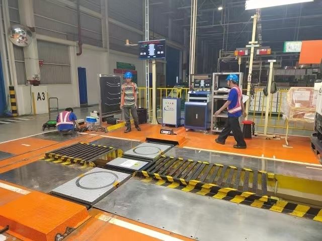 CTZJ - 10 वाहन स्टीयरिंग कोण परीक्षक औद्योगिक नियंत्रण प्रणाली के साथ ट्रकों और कारों के लिए वाहन निरीक्षण उपकरण