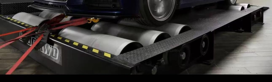 4WD डायनो मशीन चेसिस डायनामोमीटर 5 रोलर्स के साथ हॉर्स पावर मशीन रूस में