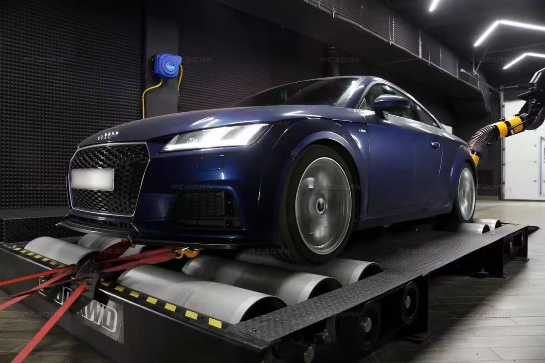 4WD डायनो मशीन चेसिस डायनामोमीटर 5 रोलर्स के साथ हॉर्स पावर मशीन रूस में