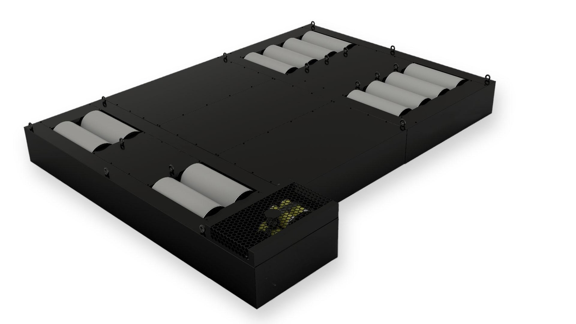 4WD डायनो मशीन चेसिस डायनामोमीटर 5 रोलर्स के साथ हॉर्स पावर मशीन रूस में