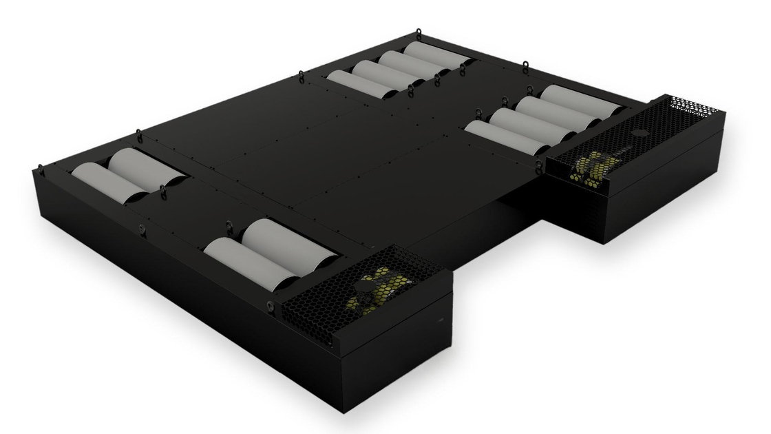 4WD डायनो मशीन चेसिस डायनामोमीटर 5 रोलर्स के साथ हॉर्स पावर मशीन रूस में