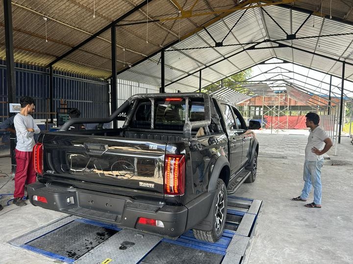 5 in 1 रोलर ब्रेक टेस्टर सस्पेंशन टेस्टर एक्सल लोड डुअल प्लेट साइड स्लिप स्पीडोमीटर हेडलाइट टेस्टर