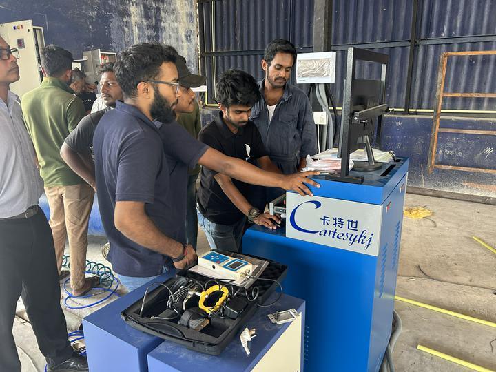 5000 किलोग्राम मैक्स एक्सल लोड के साथ 5 इन 1 रोलर ब्रेक परीक्षक पेटेंट सैंडिंग रोलर और औद्योगिक नियंत्रण कंप्यूटर
