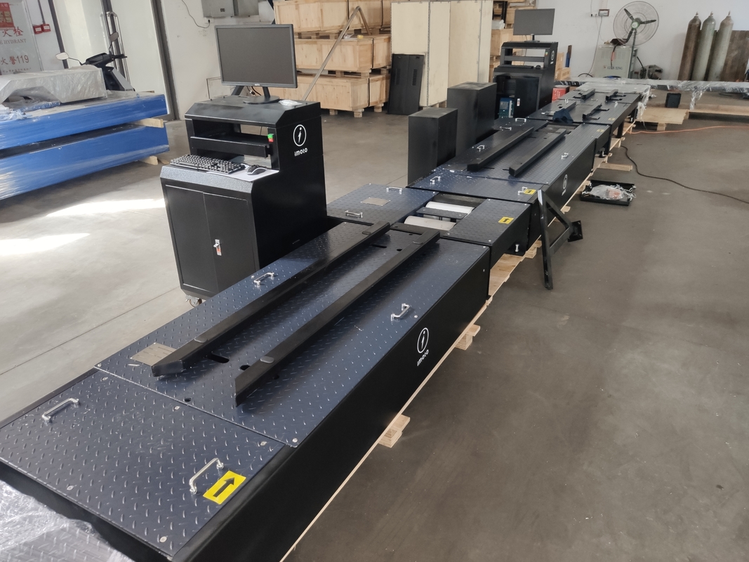 दो पहिया मोटरसाइकिल परीक्षण लाइन ब्रेक बल धुरी भार स्पीडोमीटर clamps पहिया संरेखण हेडलाइट परीक्षक