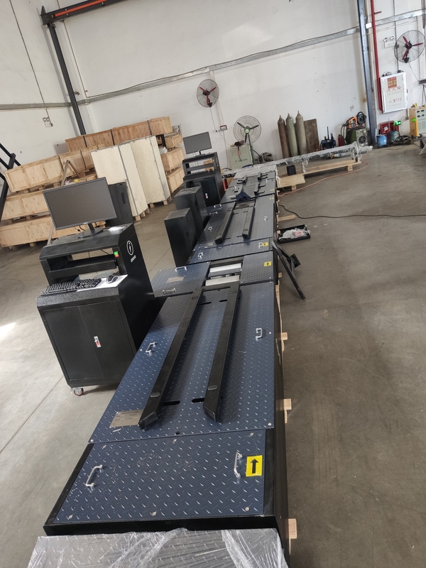 दो पहिया मोटरसाइकिल परीक्षण लाइन ब्रेक बल धुरी भार स्पीडोमीटर clamps पहिया संरेखण हेडलाइट परीक्षक