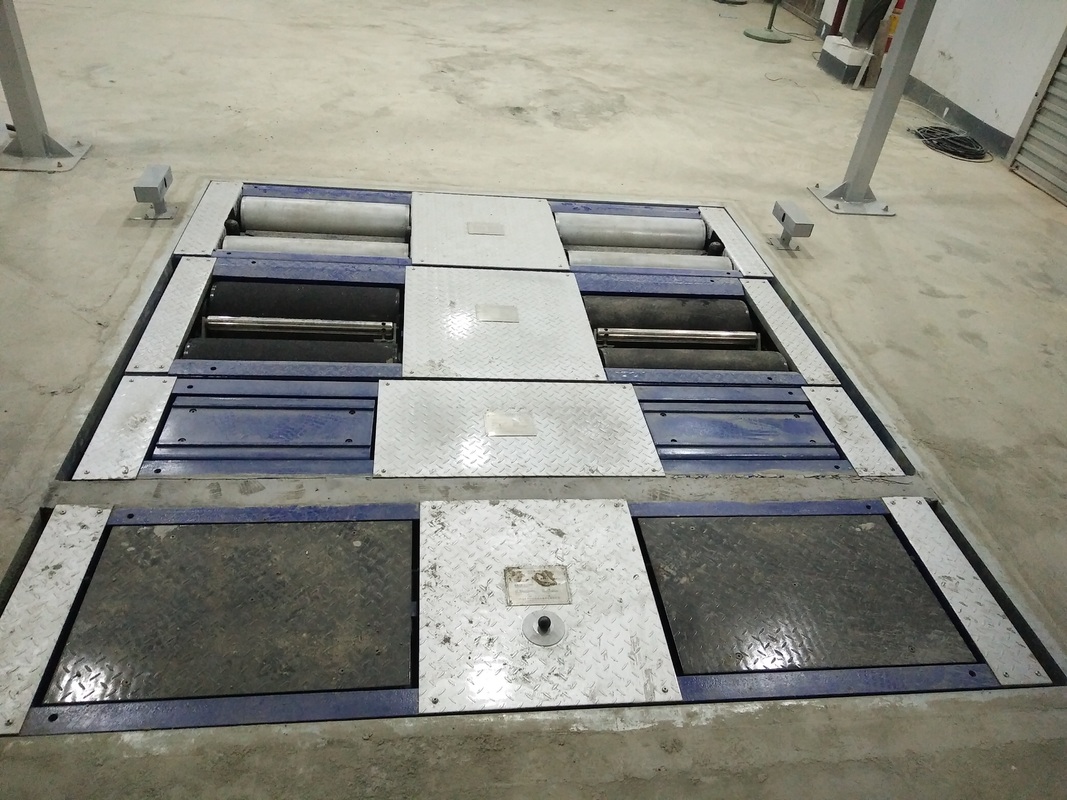 5 in 1 रोलर ब्रेक टेस्टर सस्पेंशन टेस्टर एक्सल लोड डुअल प्लेट साइड स्लिप स्पीडोमीटर हेडलाइट टेस्टर