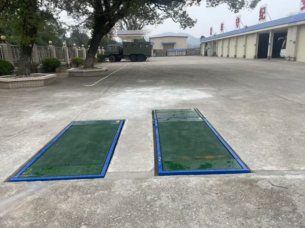 Cartesykj लक्जरी फ्लैट ब्रेक परीक्षक 3T 10T 15T वाहन निरीक्षण उपकरण वाहन परीक्षण लेन 2CTHPB-13 साइड स्लिप सस्पेंशन एक्सल लोड ब्रेक परीक्षक के साथ