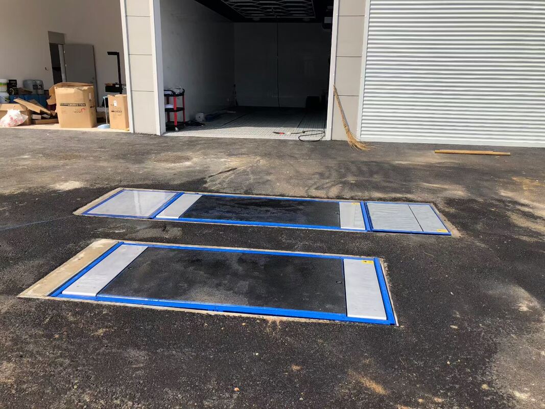 Cartesykj लक्जरी फ्लैट ब्रेक परीक्षक 3T 10T 15T वाहन निरीक्षण उपकरण वाहन परीक्षण लेन 2CTHPB-13 साइड स्लिप सस्पेंशन एक्सल लोड ब्रेक परीक्षक के साथ