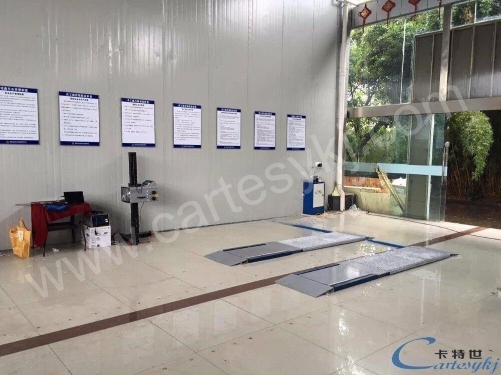 220V वोल्टेज अल्ट्रा फ्लैट प्लेट टेस्ट लाइन कारों के लिए ब्रेक टेस्ट लोड टेस्ट साइडस्लिप
